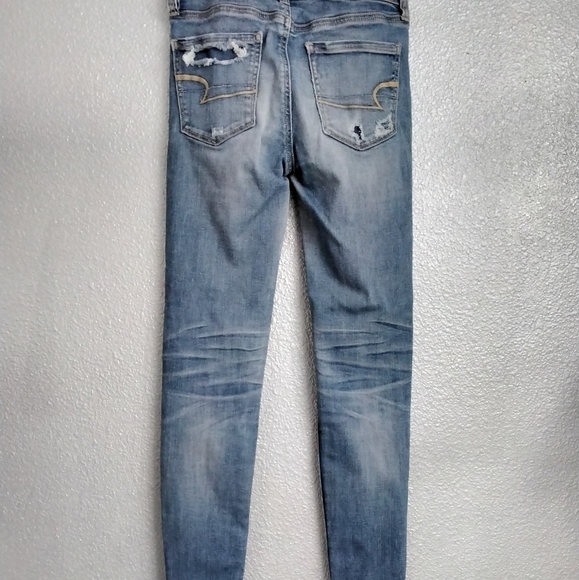 American Eage Women's Hi Rise Jegging   Size 0 - Picture 2 of 5